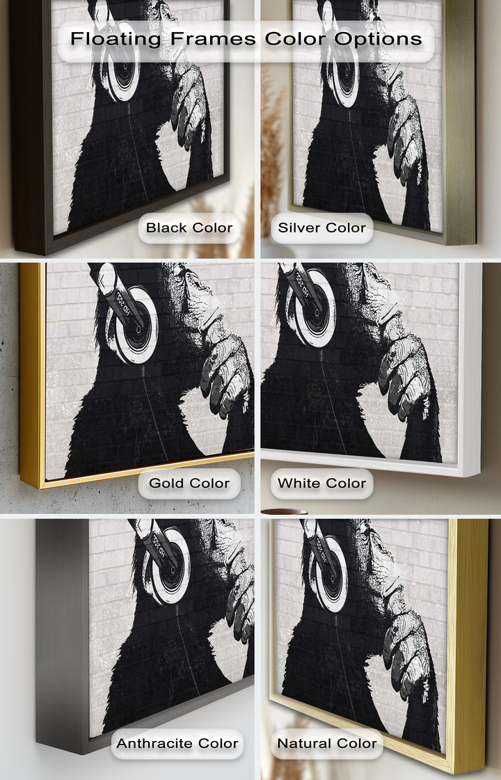 Contemplative Chimp – Banksy Oil Painting