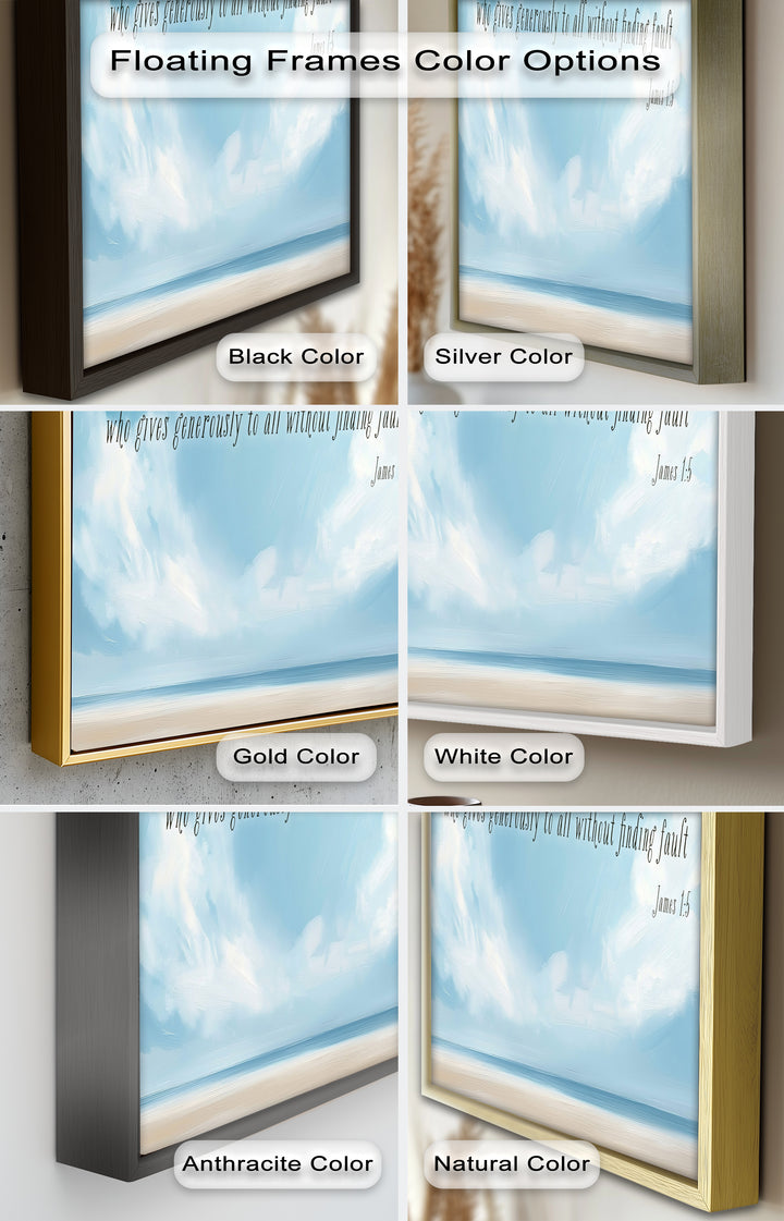 James 1:5 – Ask God for Wisdom Bible Verse Oil Painting