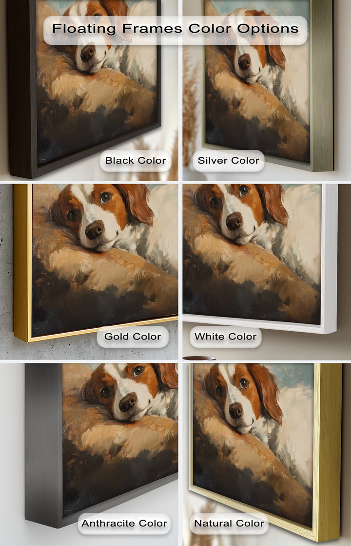 Resting Soul – Loyal Dog Animal Oil Painting