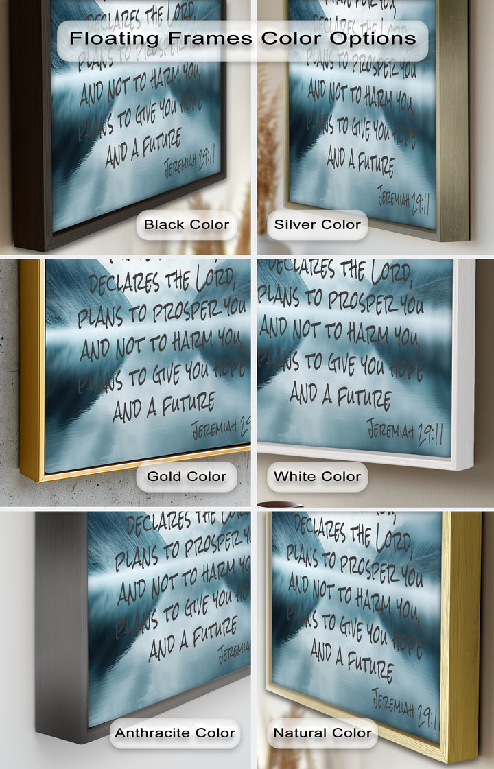 Jeremiah 29:11 – God's Plan Bible Verse Oil Painting