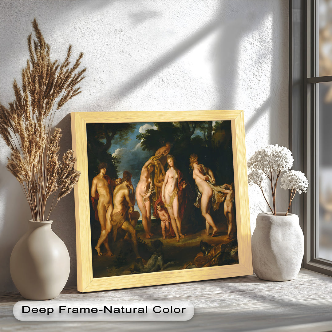 The Judgment of Paris – Mythological Renaissance Oil Painting