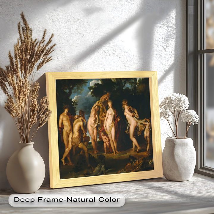 The Judgment of Paris – Mythological Renaissance Oil Painting