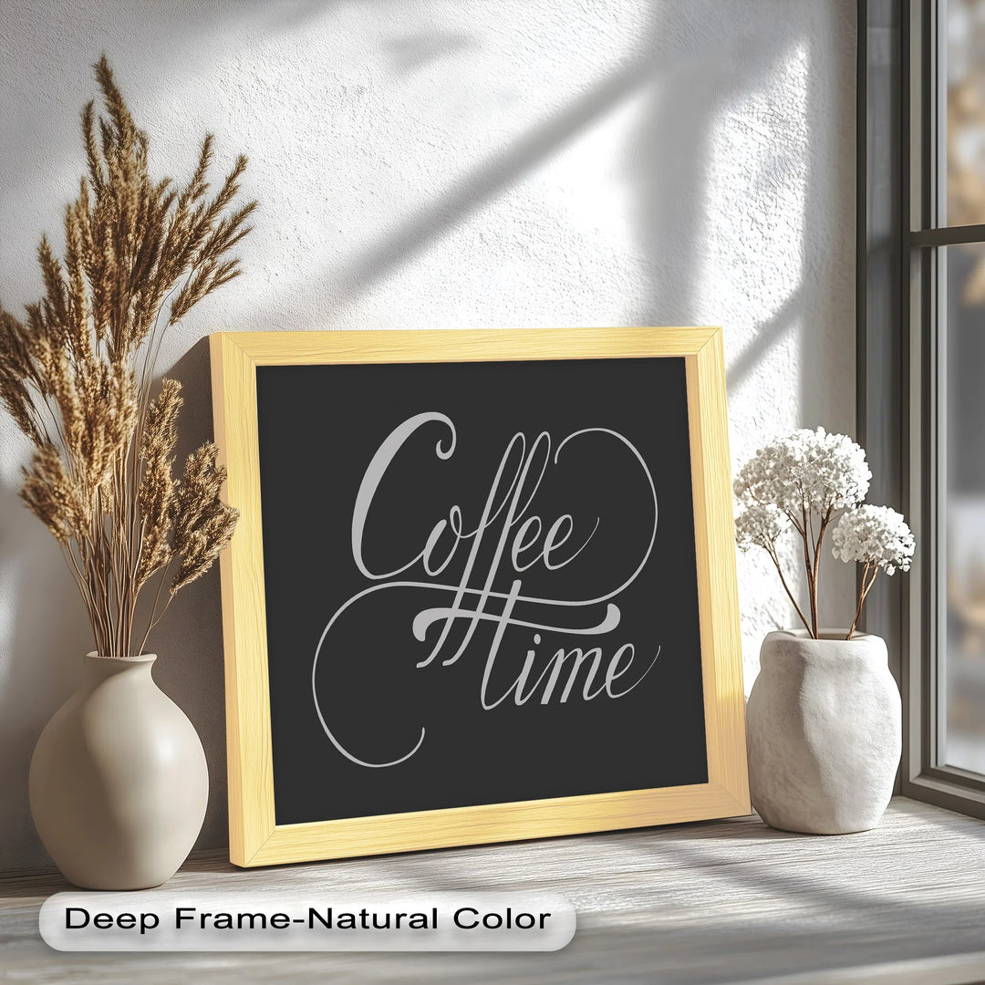 Coffee Time – Framed Oil Paintings - MyPhotoStation