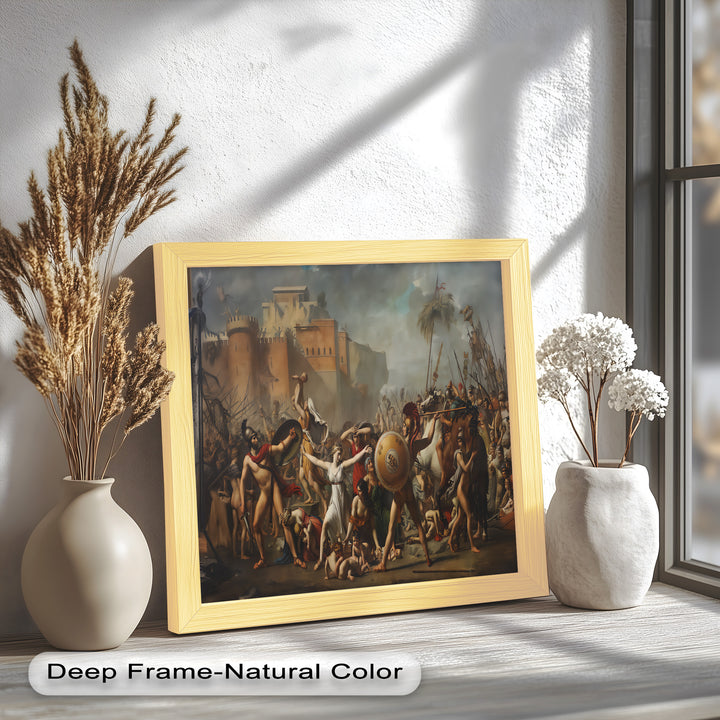 The Sabine Women Intervene – Classicism Oil Painting