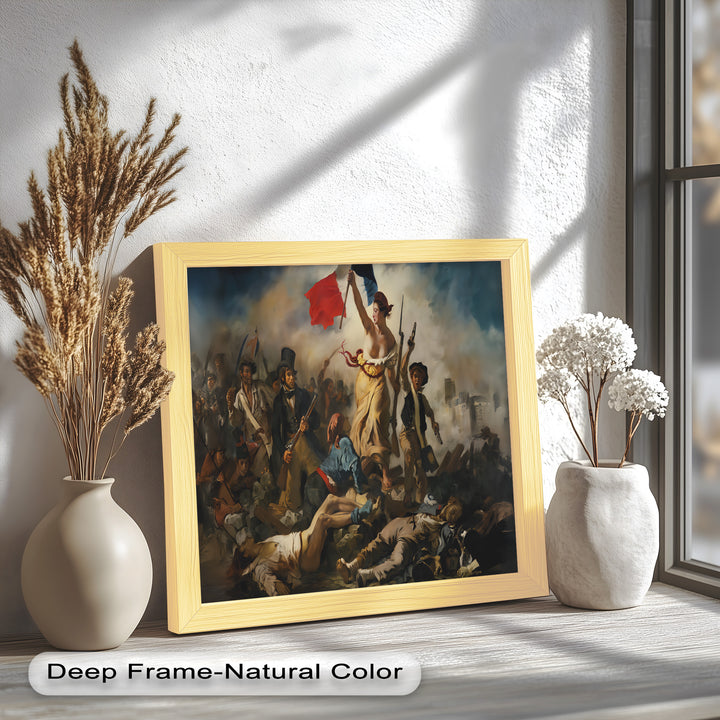 Liberty Leading the People – Classicism Oil Painting