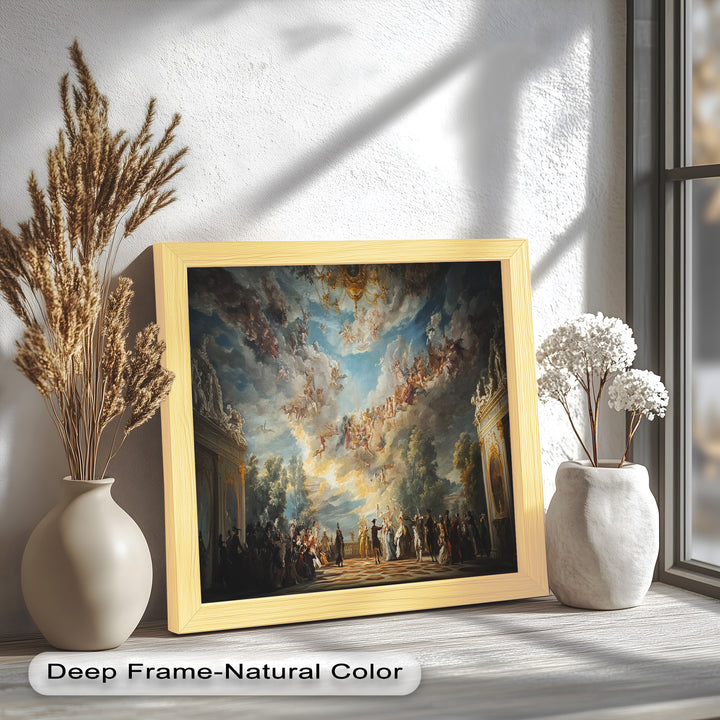 Baroque Heaven – Grand Ballroom Oil Painting