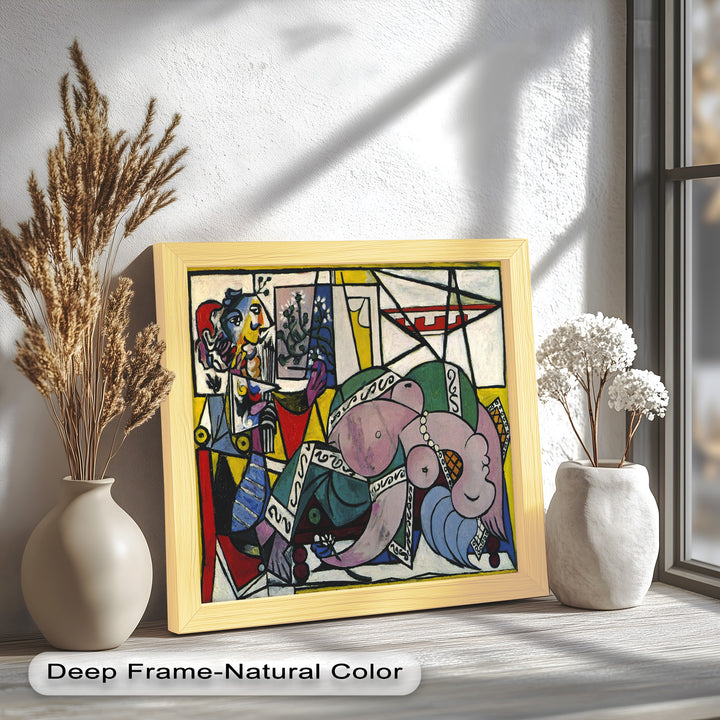 Reclining Muse – Cubist Expression of Sensuality Picasso Oil Painting