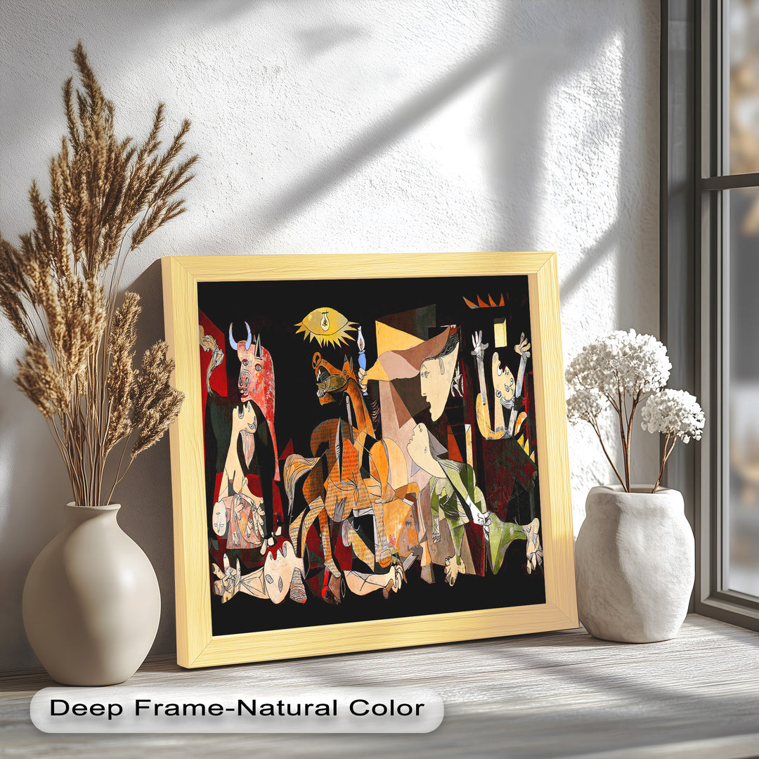 The Cry of Chaos – War and Anguish in Picasso Oil Painting