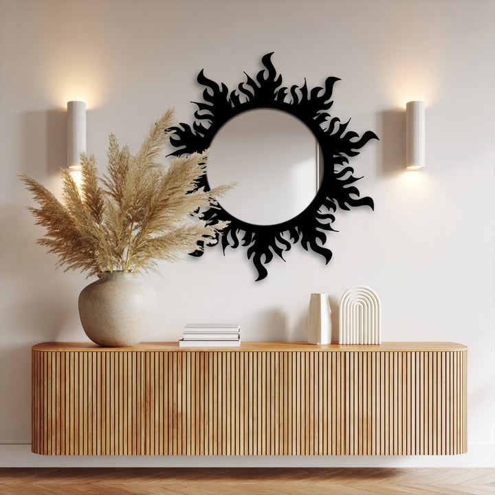 Large decorative wall mirror modern style