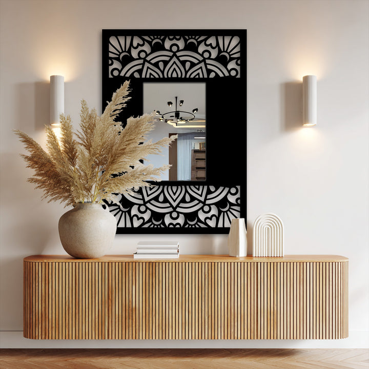 shadow frame metal mirror