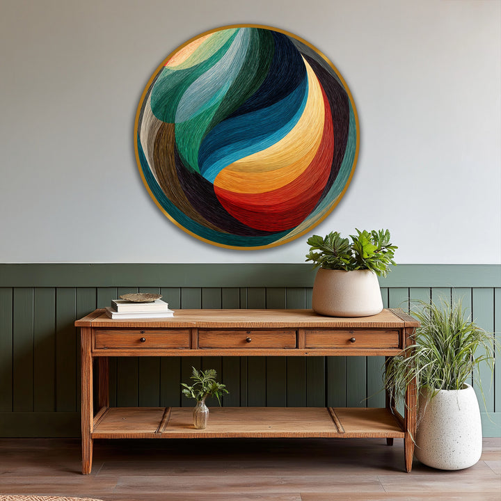 colorful modern wall artwork