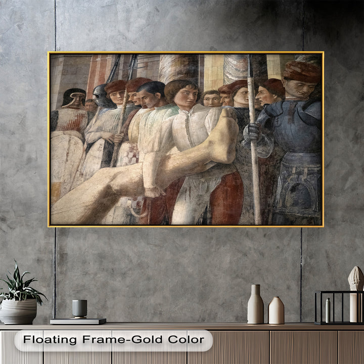 The Bearing of the Martyr – Renaissance Picasso Oil Painting