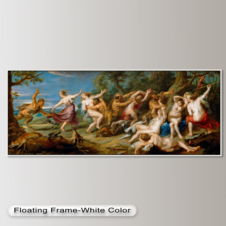 The Ravishing of the Maenads – Mythological Oil Painting
