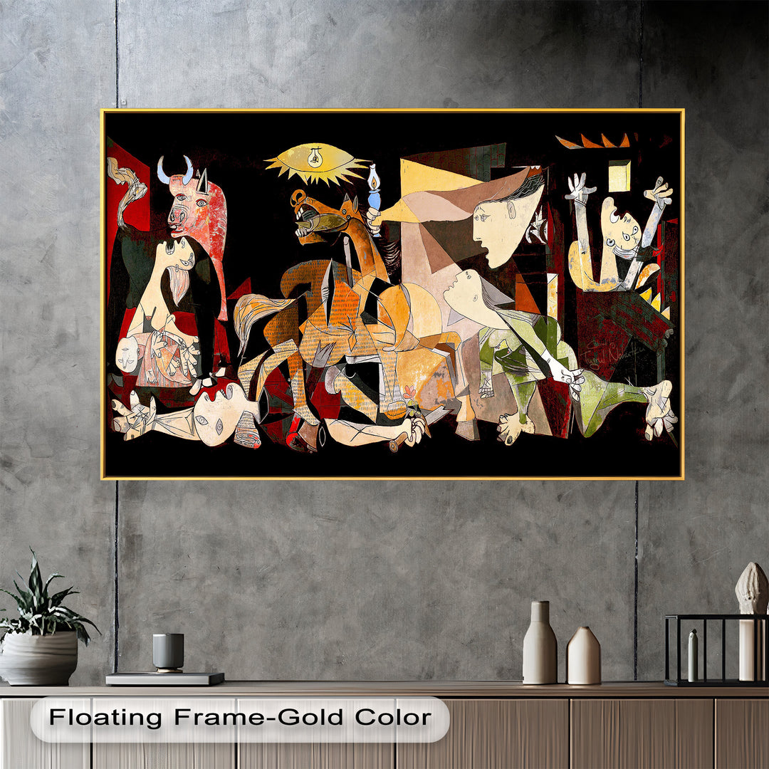 The Cry of Chaos – War and Anguish in Picasso Oil Painting