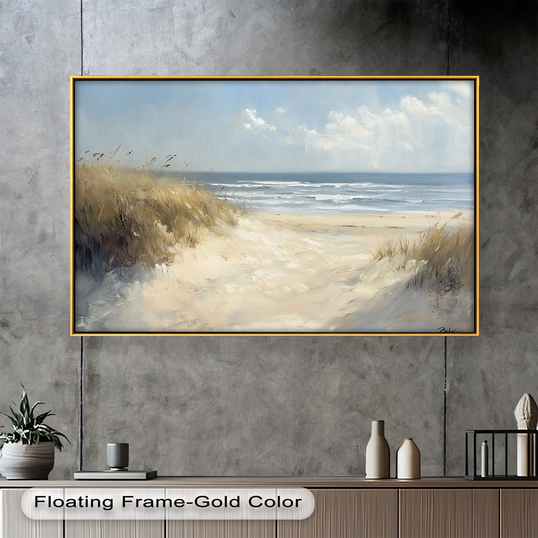 Coastal Breeze – Beach Oil Painting