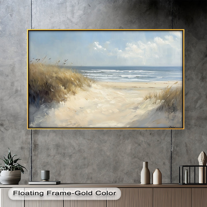 Coastal Breeze – Beach Oil Painting