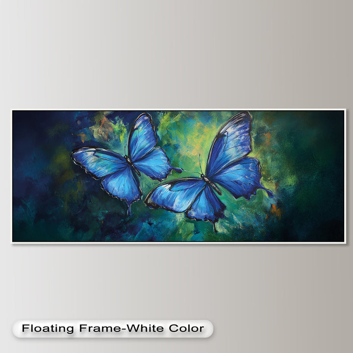 Dance of the Blues – Animal Oil Painting