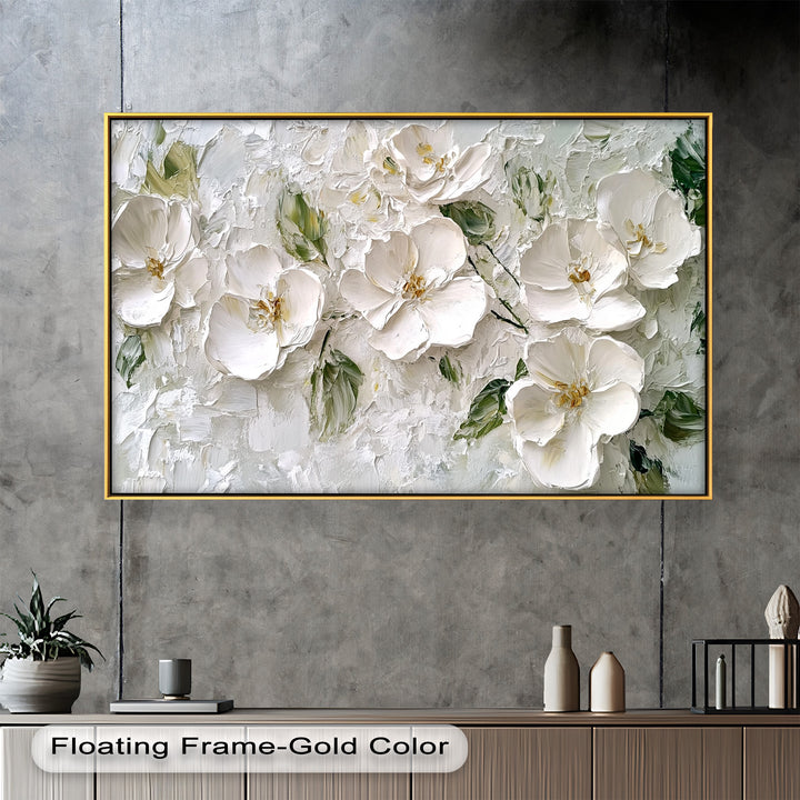 White Flower – Botanical Oil Paintings