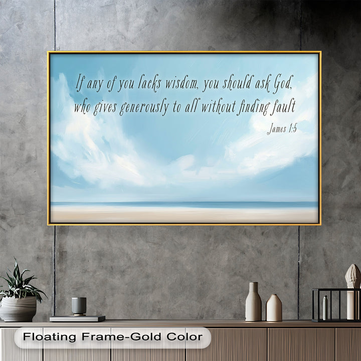 Modern seascape composition with a peaceful and dreamy aesthetic.
