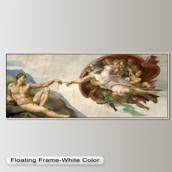 The Creation of Adam - Classicism Oil Painting