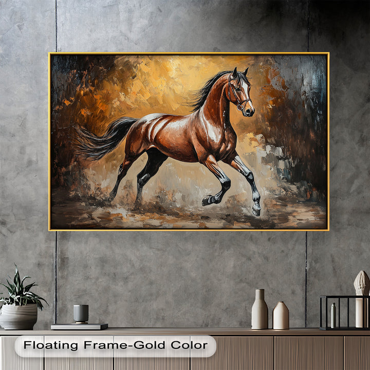 Majestic Horse – Modern Oil Painting