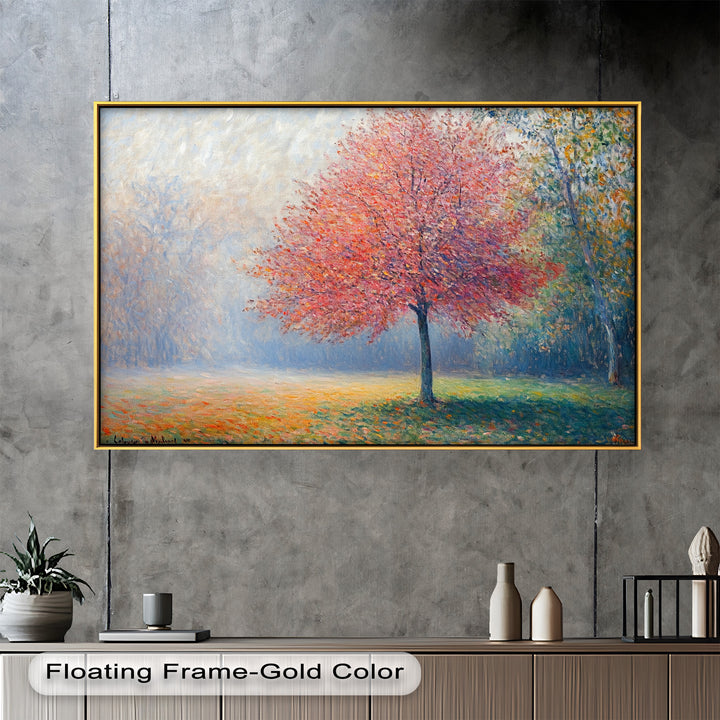 Herbstglanz – Impressionistisches Ölgemälde