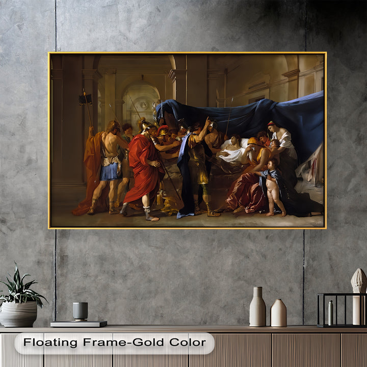 Farewell to the Hero – Classicism Oil Painting