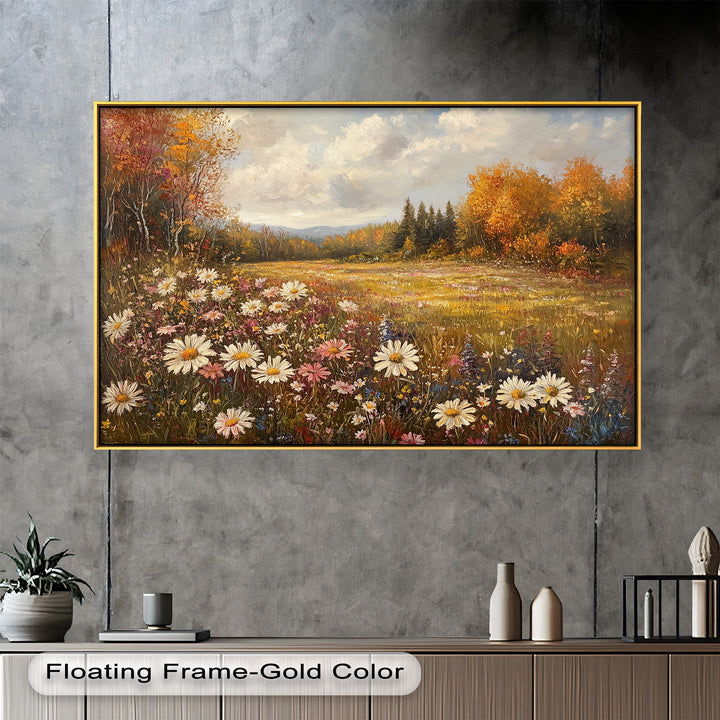 Meadow Bliss – Wildflower Oil Painting