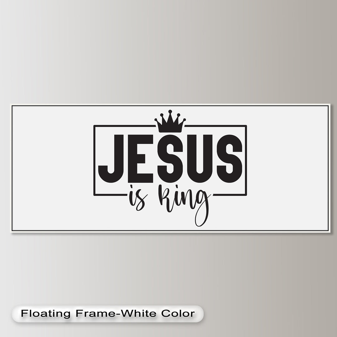 Jesus Is King – Christian Oil Painting
