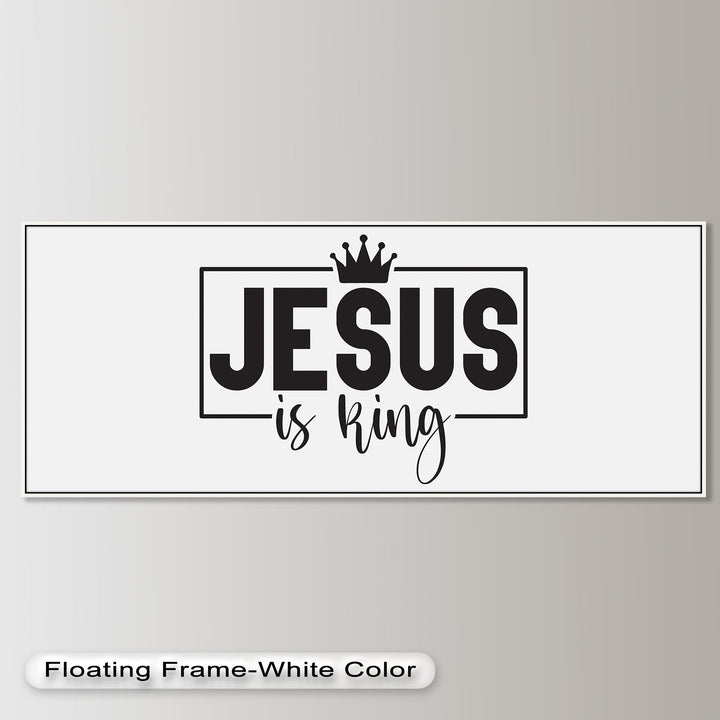 Jesus Is King – Christian Oil Painting