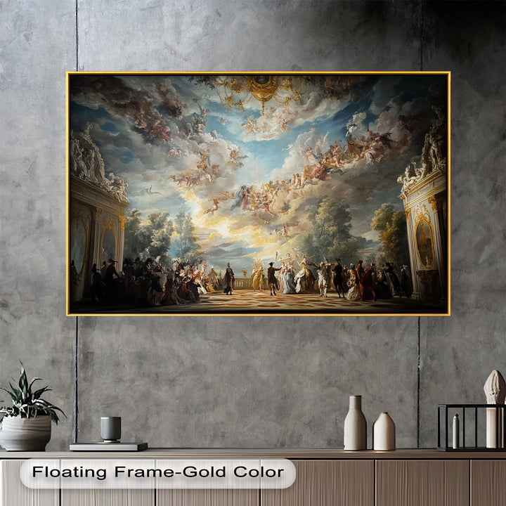 Baroque Heaven – Grand Ballroom Oil Painting
