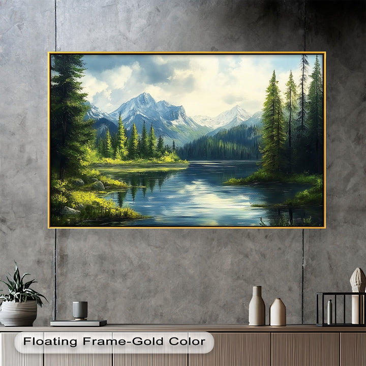 Perfect for rustic, nature-inspired, or lodge-style interiors, this piece brings the grandeur of the great outdoors into your space.