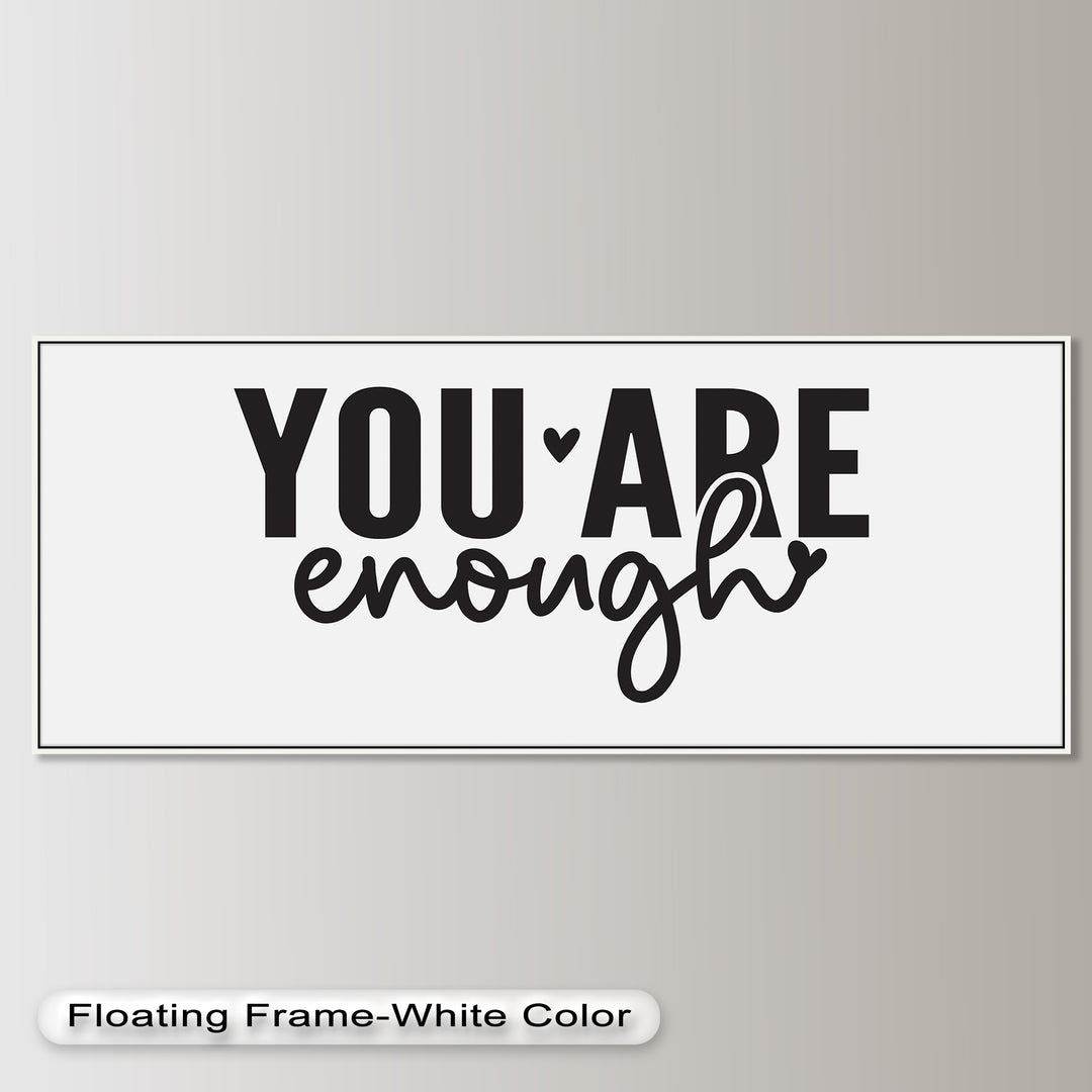 You Are Enough – Modern Oil Painting