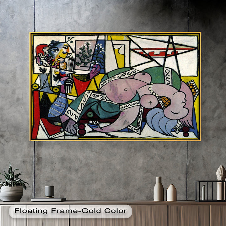 Reclining Muse – Cubist Expression of Sensuality Picasso Oil Painting