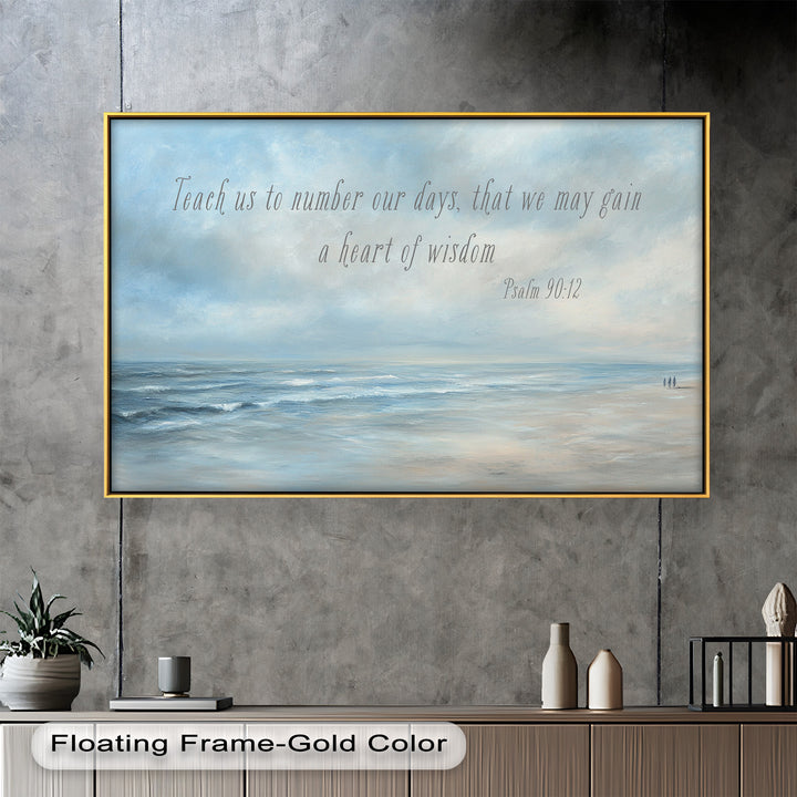 Eternal Perspective – Scripture-Inspired Coastal Painting
