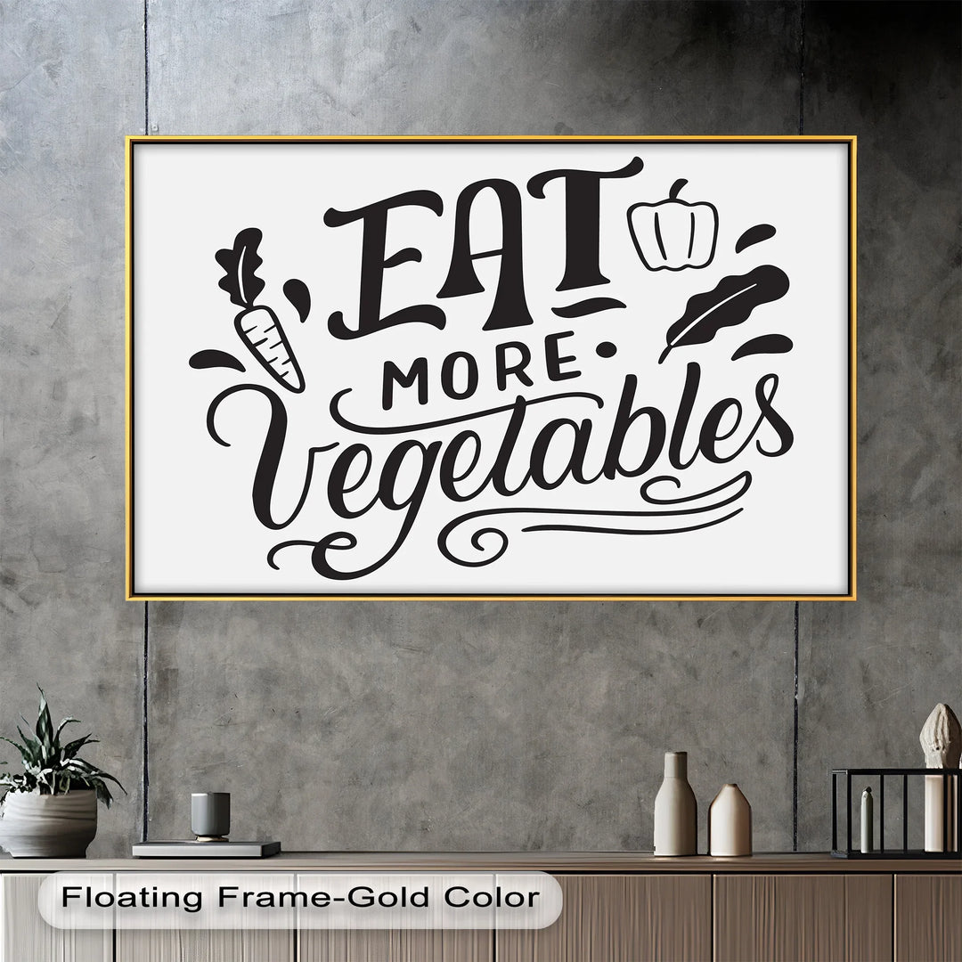 Eat More Vegetables – Modern Oil Paintings - MyPhotoStation