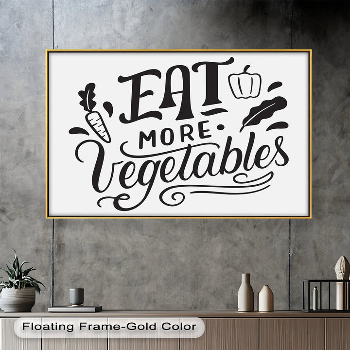 Eat More Vegetables – Modern Oil Paintings - MyPhotoStation
