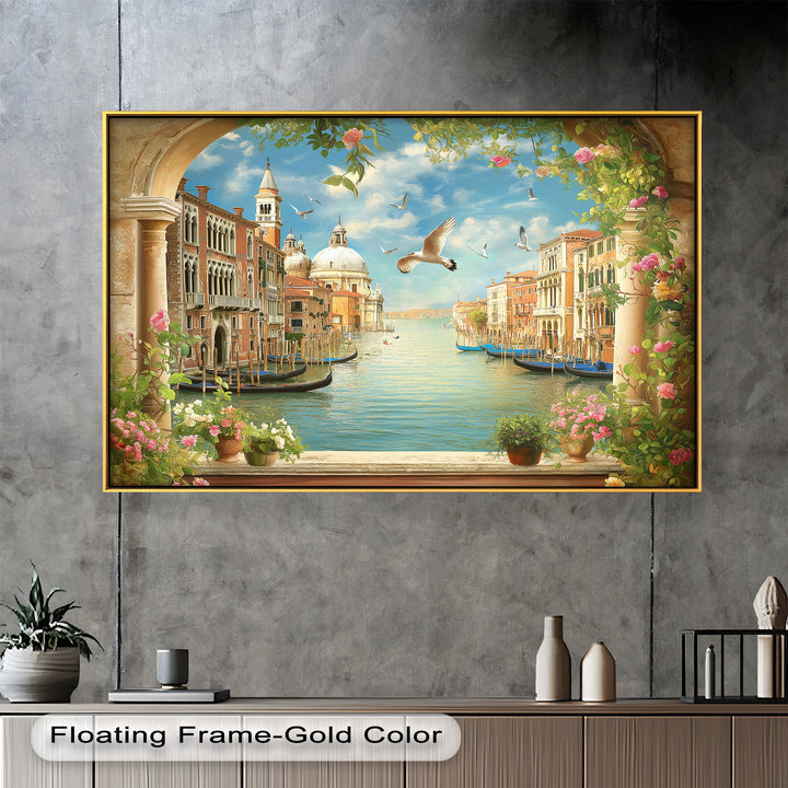 Venice Seaside – Stunning Italian Oil Painting