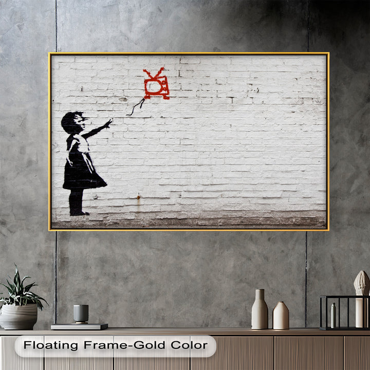 Unplugged Dreams – Banksy Oil Painting