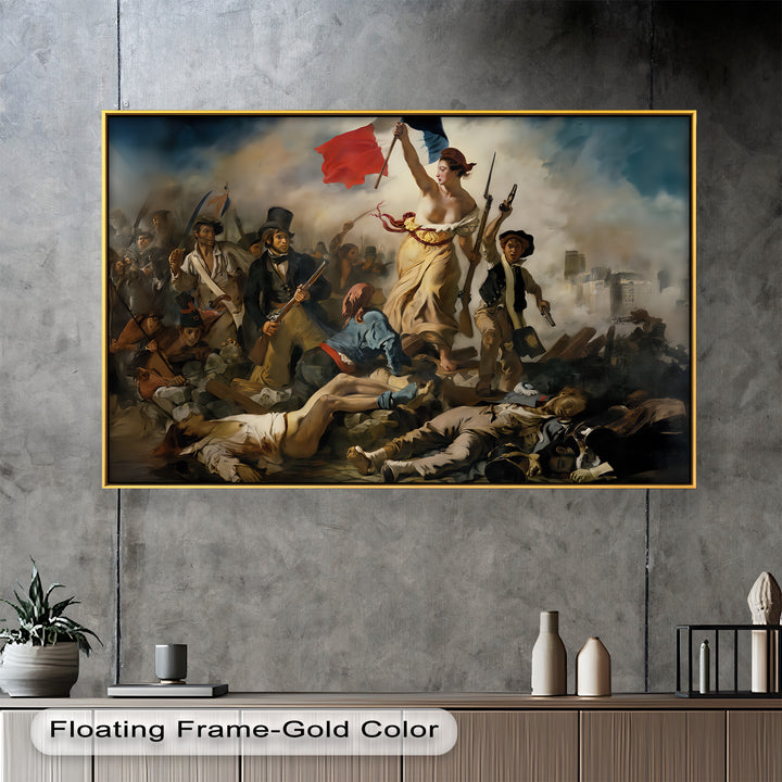 Liberty Leading the People – Classicism Oil Painting