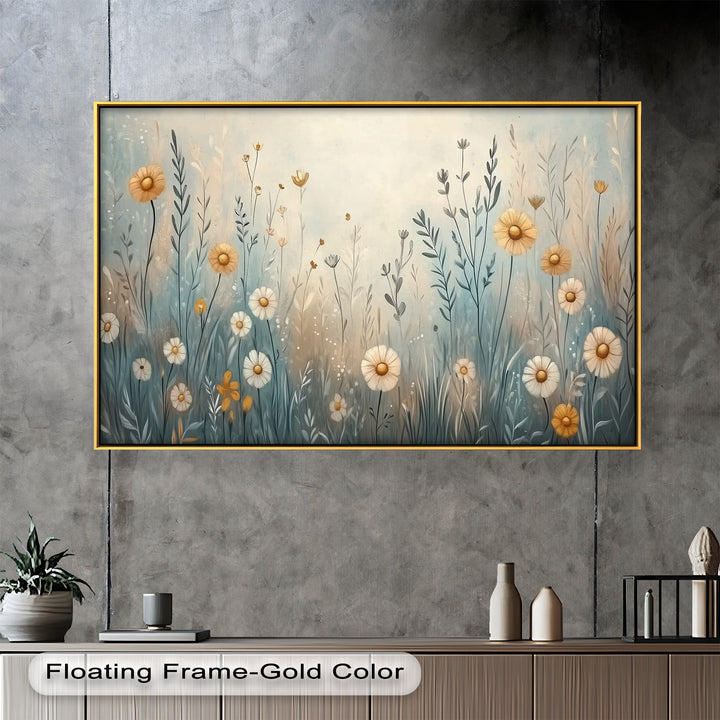 Wildflower Whimsy – Floral Oil Painting