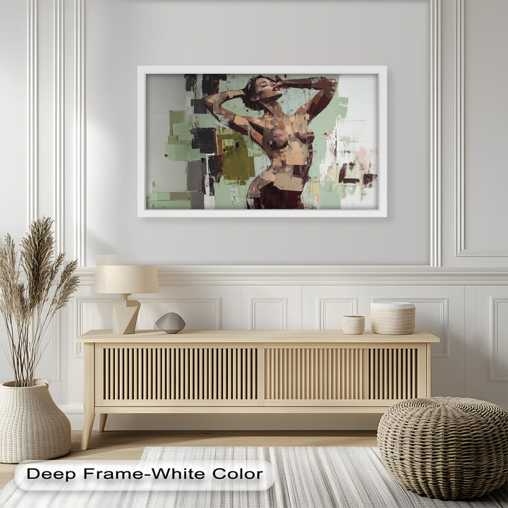 Sensual Geometry – Contemporary Female Nude Oil Painting