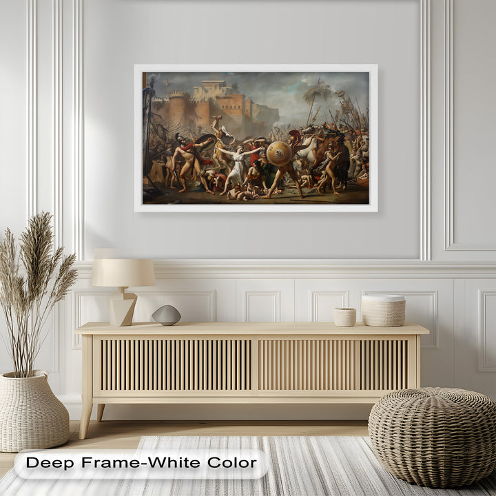 The Sabine Women Intervene – Classicism Oil Painting