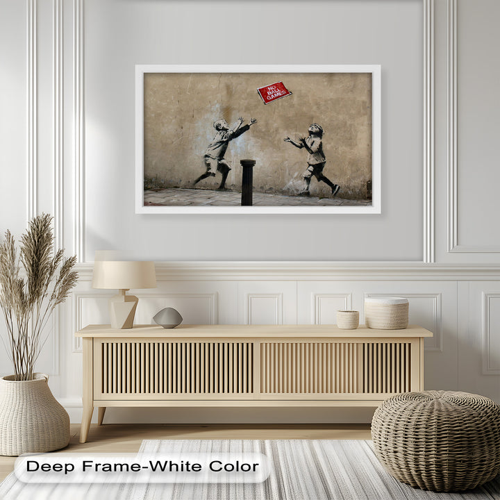 No Ball Games – Banksy Oil Painting