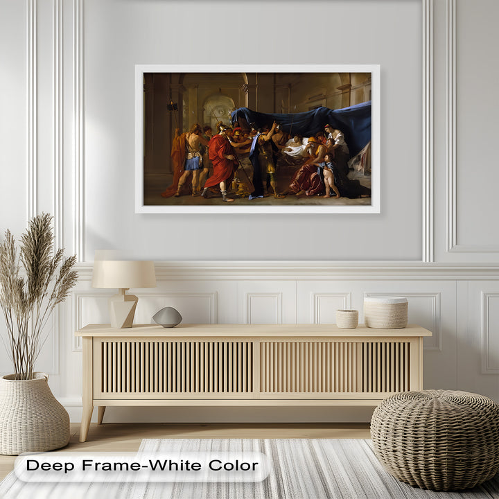 Farewell to the Hero – Classicism Oil Painting