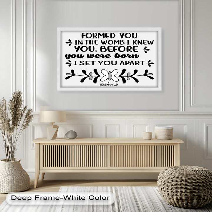 Before You Were Born – Jeremiah 1:5 Bible Oil Paintings