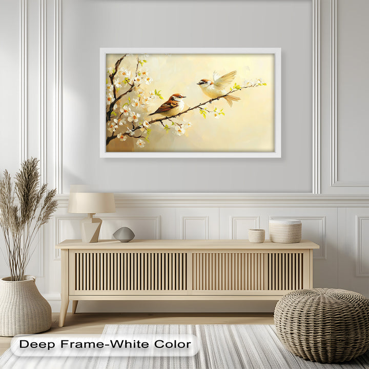 Spring Conversation – Animal Oil Painting