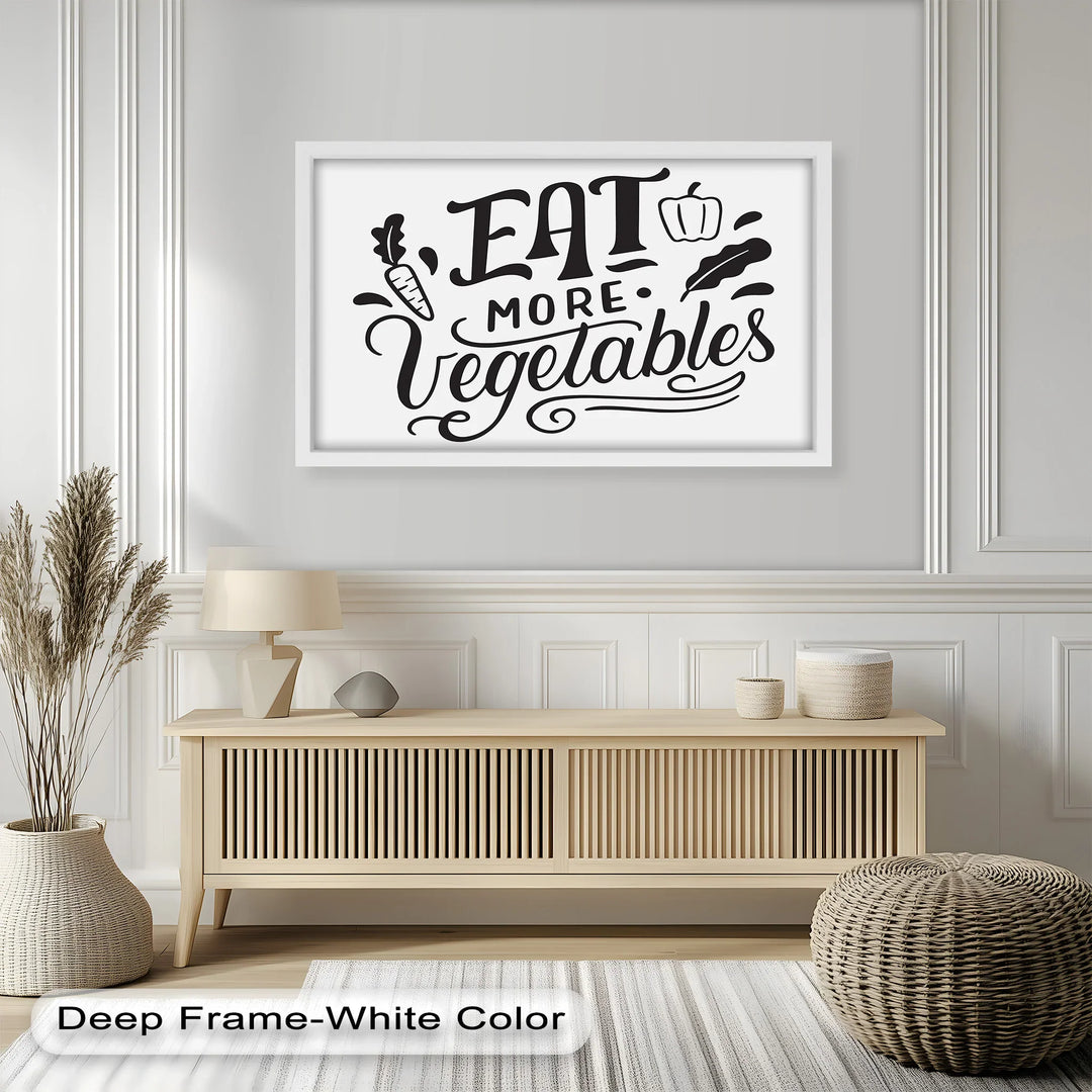 Eat More Vegetables – Modern Oil Paintings - MyPhotoStation