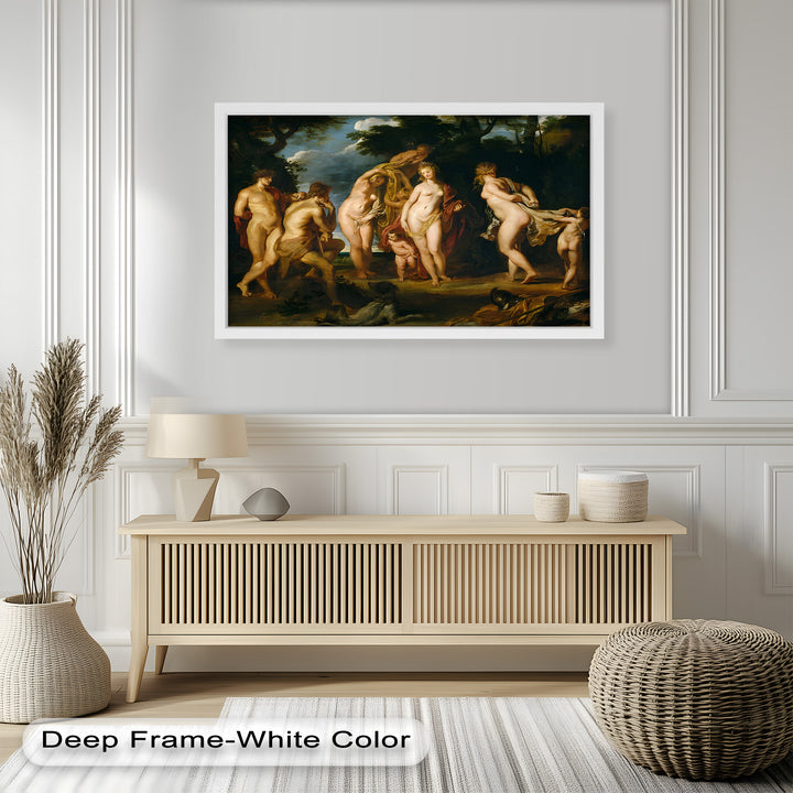 The Judgment of Paris – Mythological Renaissance Oil Painting