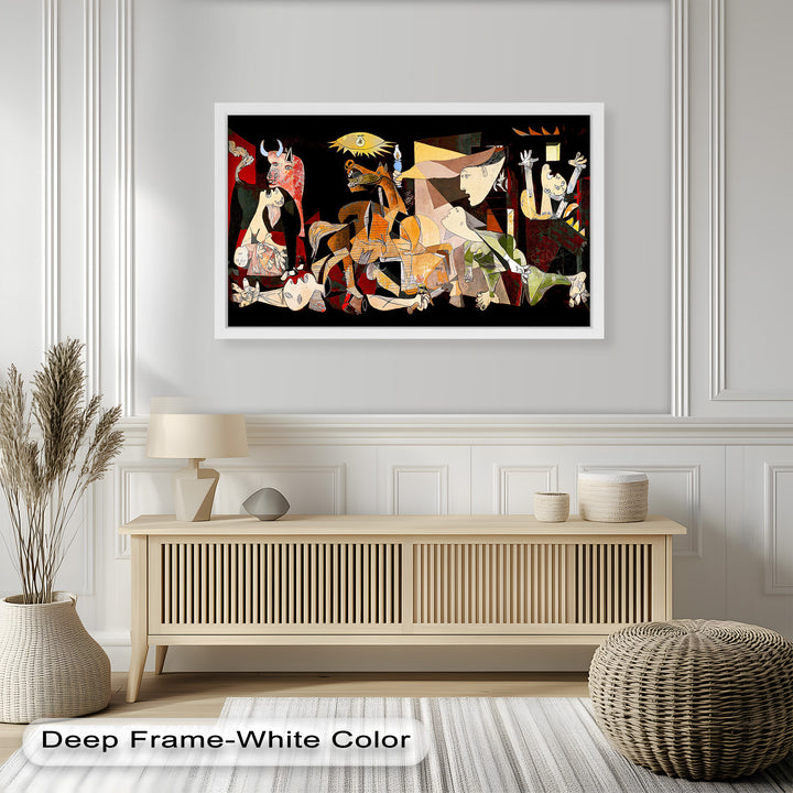The Cry of Chaos – War and Anguish in Picasso Oil Painting